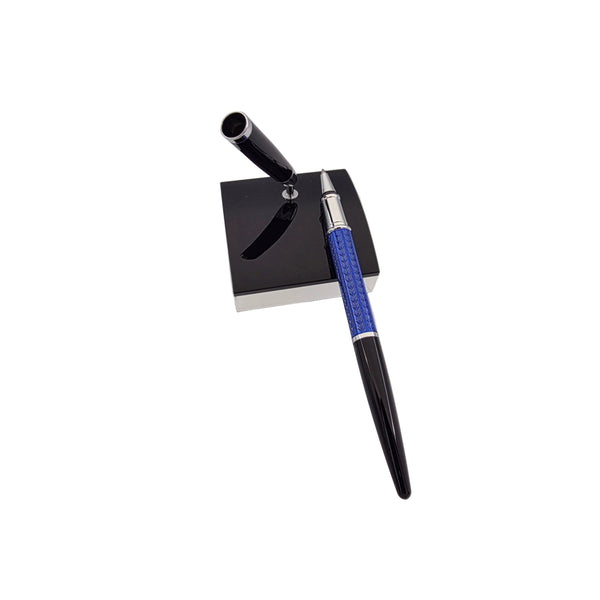 5280 Executive Desk Set With Blue Chevron Guilloche Pen