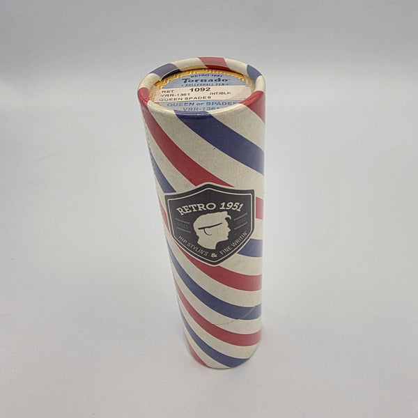 Retro 51 Tornado Queen of Spades Rollerball Pen