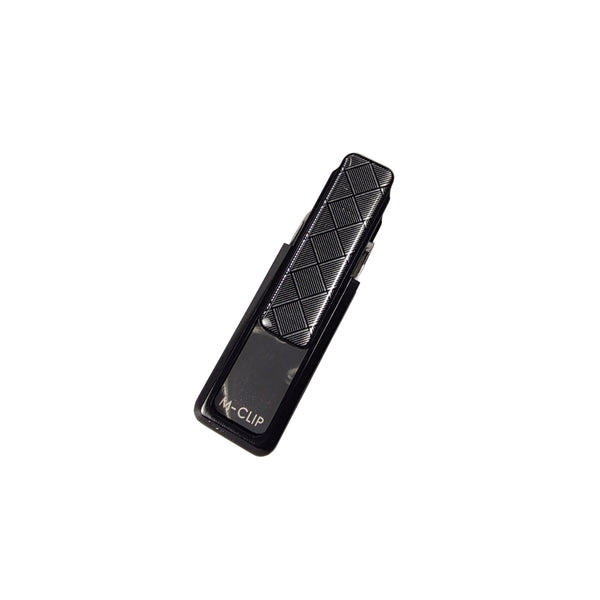 M-Clip Black Herringbone Ultralight Money Clip