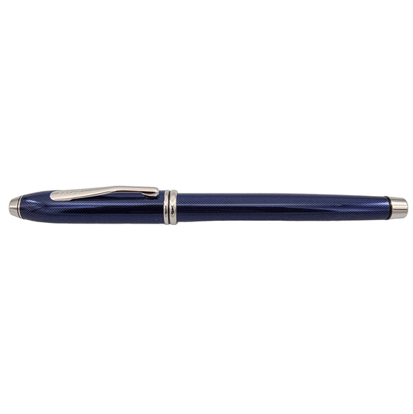 Cross Townsend Quartz Blue Rollerball Pen (695-1) NIB