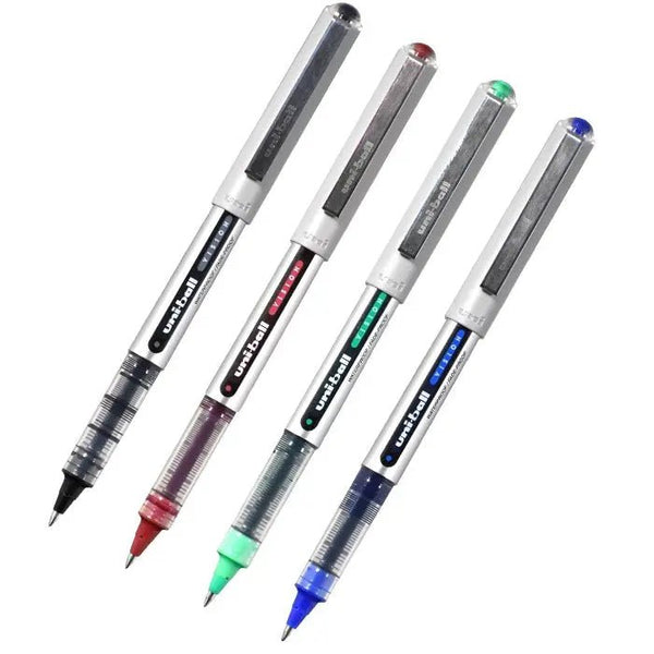 Uni - Ball Vision 0.7mm Rollerball Pen - 4 Colors metal Sharpie marker holder by Sherpa Pen