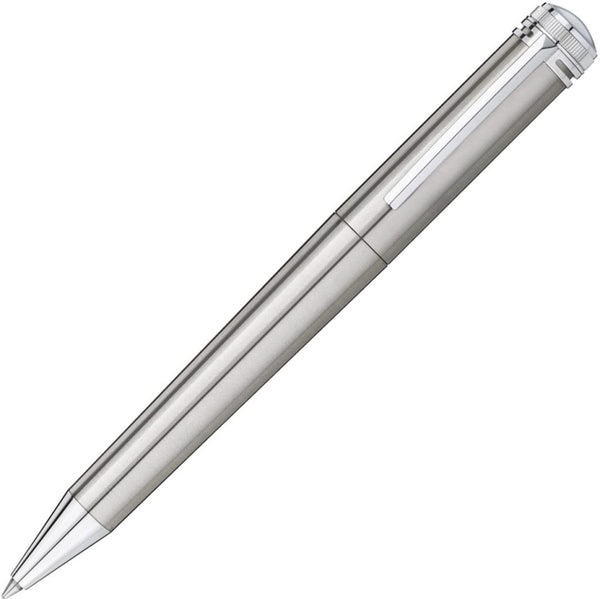 Montblanc Heritage 1912 brushed stainless steel capless roller ball pen