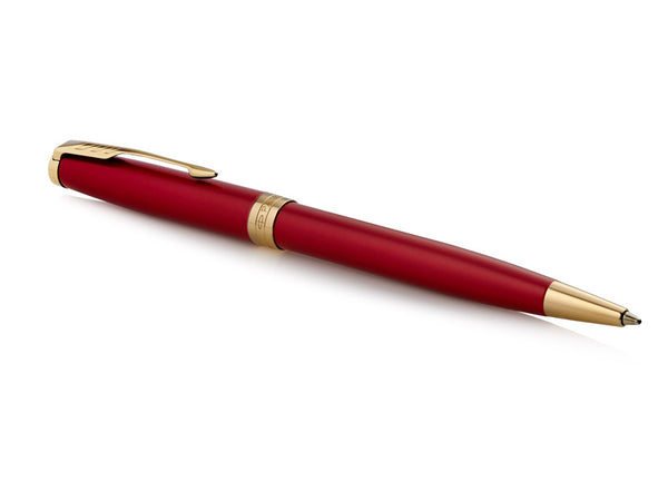 Parker Parker Sonnet (2016 Edition) Red Lacquer/Gold Ballpoint Pen (1931476) freeshipping - RiNo Distribution