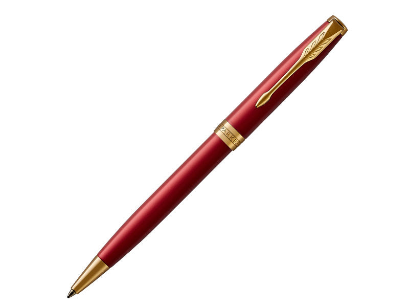Parker Parker Sonnet (2016 Edition) Red Lacquer/Gold Ballpoint Pen (1931476) freeshipping - RiNo Distribution