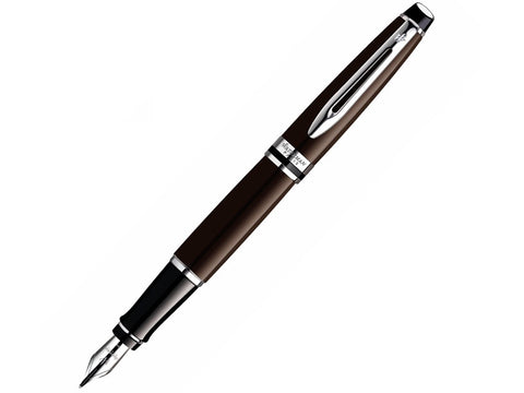 Waterman Expert Deep Brown Lacquer CT Fine Fountain Pen (S0952220)