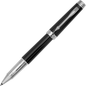 Parker Parker Premier Black and Silver Roller Ball Pen (S0887870) freeshipping - RiNo Distribution