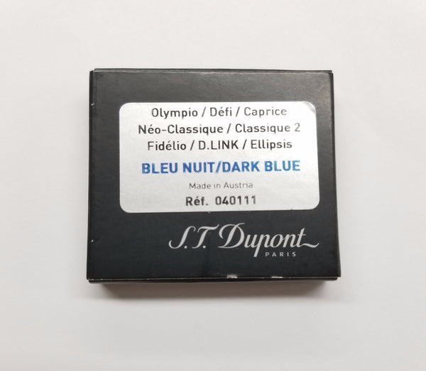 ST Dupont ST Dupont Blue/Black Fountain Pen Ink Cartridges (#40111) freeshipping - RiNo Distribution