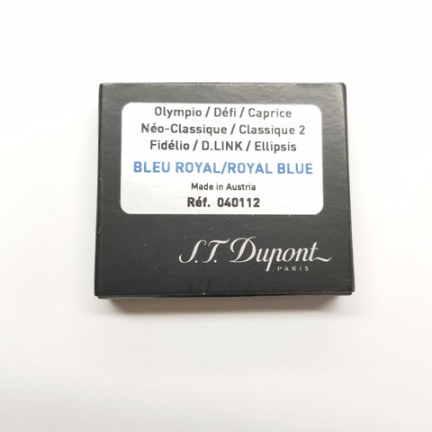 ST Dupont ST Dupont Blue Fountain Pen Ink Cartridges (#40112) freeshipping - RiNo Distribution