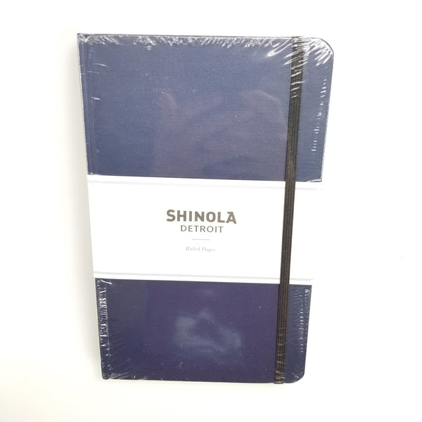 RiNo Distribution Shinola Detroit Medium Navy Notebook - Made in the USA (S0710010914) freeshipping - RiNo Distribution