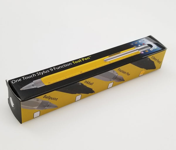 Monteverde Monteverde One Touch Stylus 9 Function Tool .9mm Pencil Yellow (MV35242) freeshipping - RiNo Distribution