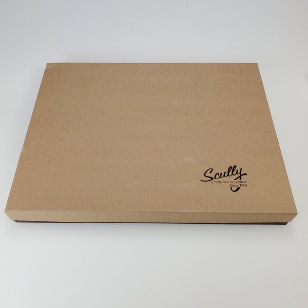 Scully Scully Black Plonge Leather Writing Pad Cover (5012) freeshipping - RiNo Distribution