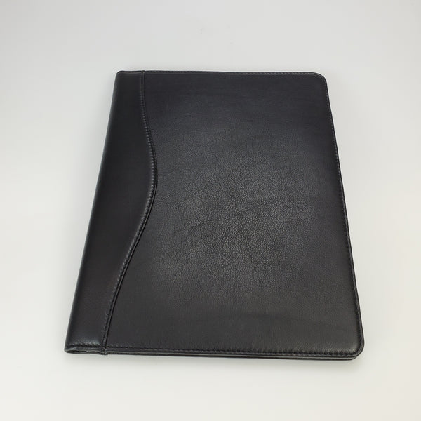 Scully Scully Black Plonge Leather Writing Pad Cover (5012) freeshipping - RiNo Distribution