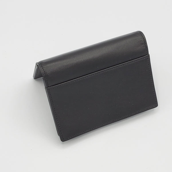 Montblanc Montblanc Meisterstuck Black Leather Gusseted Card Case - 7167 freeshipping - RiNo Distribution