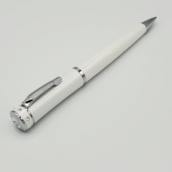 Padrino Padrino Stiletto Pearl White Crystal Ballpoint Pen freeshipping - RiNo Distribution