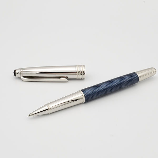 RiNo Distribution Montblanc Blue Hour Meisterstuck Soltaire Doue Classique Roller Ball Pen 112894 freeshipping - RiNo Distribution