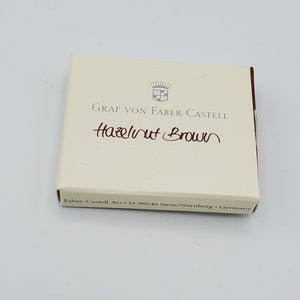 Faber Castell Faber Castell Fountain Pen Ink Cartridges (6/pk) - Hazelnut Brown freeshipping - RiNo Distribution