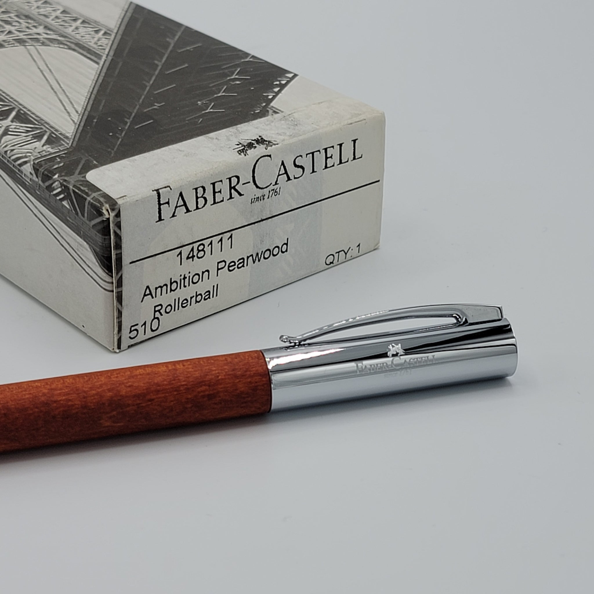 Faber Castell Faber Castell Ambition Pearwood Rollerball Pen freeshipping - RiNo Distribution