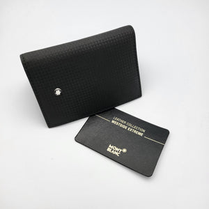 Montblanc Authentic Montblanc Extreme Leather Gusseted Card Case - New freeshipping - RiNo Distribution