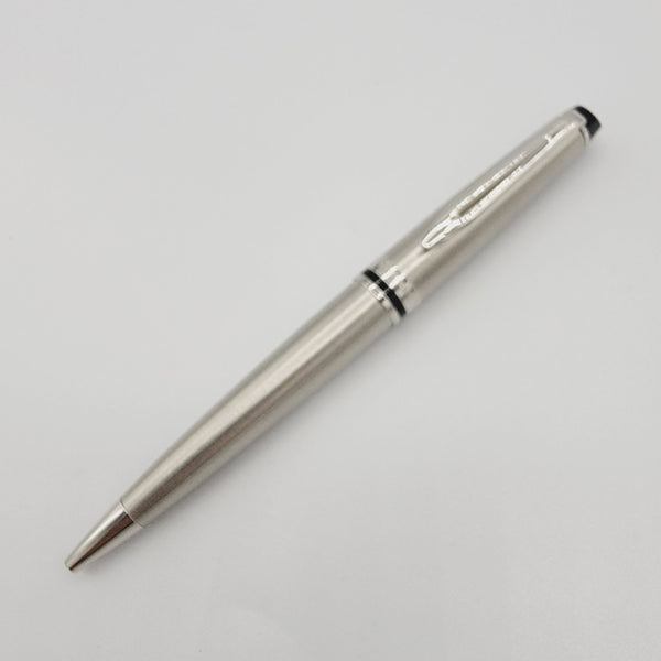 Waterman Expert Brushed Silver CT Ballpoint Pen (S0952100)