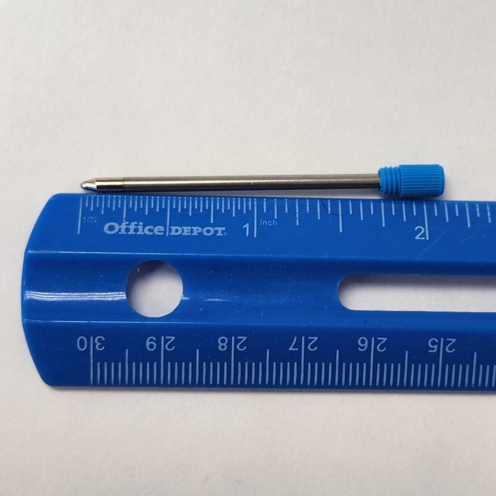 3-Pack Ballpoint Pen Refills for Padrino Pixie Keychain Pen - Blue