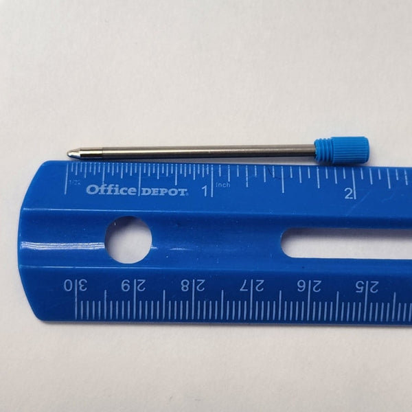 3-Pack Ballpoint Pen Refills for Padrino Pixie Keychain Pen - Blue Ink