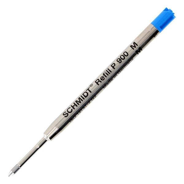 Schmidt 5pk Schmidt P900M Medium Blue Ballpoint Pen Refill Parker Style Made in Germany freeshipping - RiNo Distribution