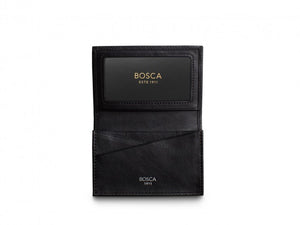 Bosca Model 449-100 Nappa Vitello Full Gusset 2 PKT Card Case