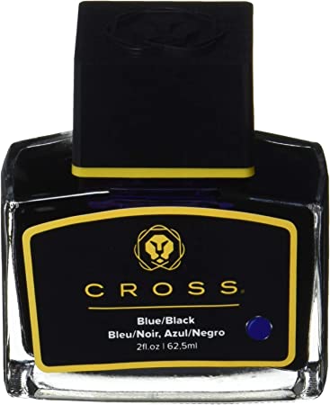 Cross Pen Blue/Black Fountain Pen Ink Bottle (62.5 ml)