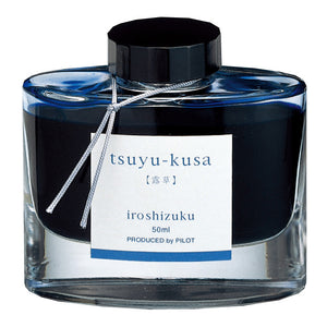 Pilot Pilot Iroshizuku (Asiatic Dayflower - Royal Blue) Tsuyu-Kusa 50ml Bottled Ink freeshipping - RiNo Distribution