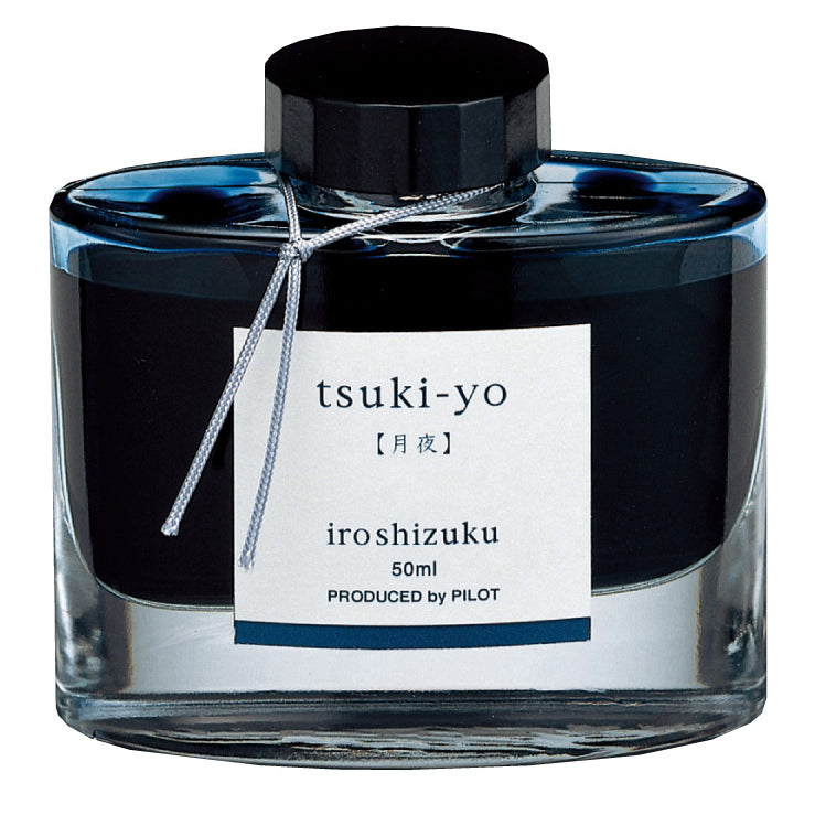 Pilot Pilot Iroshizuku (Moonlight - Blue/Black) Tsuki-yo 50ml Bottled Ink freeshipping - RiNo Distribution