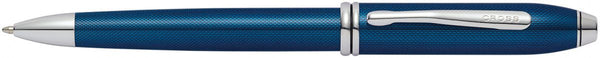 Cross Cross Townsend Quartz Blue Lacquer Ballpoint Pen (692TW-1) freeshipping - RiNo Distribution