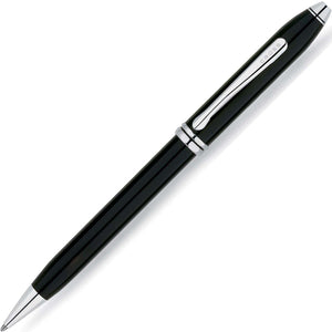 Cross Townsend Black Lacquer Ballpoint Pen (AT0042-4) freeshipping - RiNo Distribution