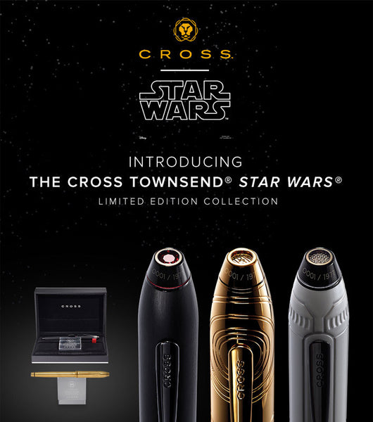 Cross Cross Townsend Star Wars Stormtrooper Limited Edition Medium 18kt Fountain Pen freeshipping - RiNo Distribution