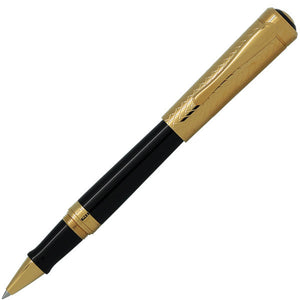 5280 5280 Aspen Yellow Gold and Black Roller Ball Pen freeshipping - RiNo Distribution