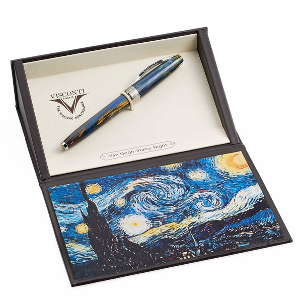 Visconti Van Gogh Starry Night Roller Ball Pen (#78418) NEW
