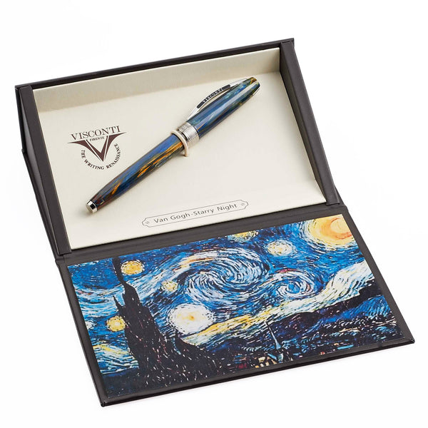 Visconti Van Gogh Starry Night Medium Fountain Pen (#78318) NEW