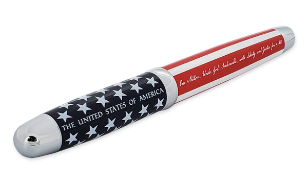 Sherpa Pen Patriot United States Flag Old Glory Pledge of Allegiance Fountain Pen Sharpie Marker Cover WWG1WGA