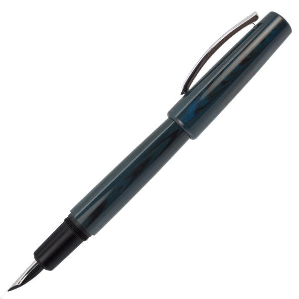 5280 5280 Blue Ebonite Fine Fountain Pen w/14kt Gold Nib freeshipping - RiNo Distribution