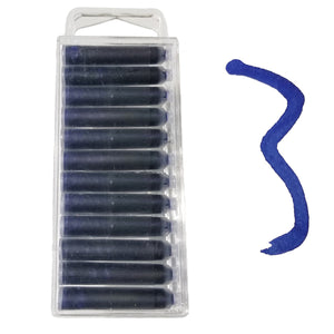5280 Collection 5280 Bronco Blue Fountain Pen Ink Cartridges - 12 Pack freeshipping - RiNo Distribution