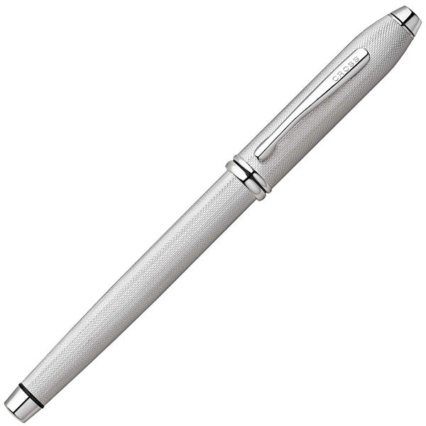 Cross Cross Townsend Special Edition Brushed Platinum Medium Fountain Pen (AT0046B-29MD) freeshipping - RiNo Distribution