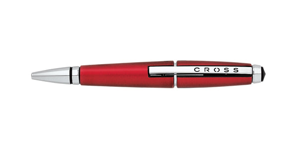 Cross Edge Sonic Metllic Red Capless Gel Rollerball Pen NEW IN BOX AT0555-7