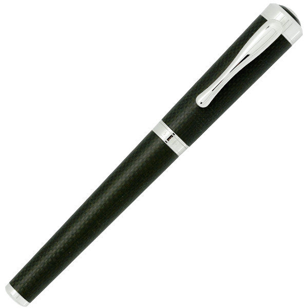 5280 5280 Aspen Matte Carbon Fiber w/Rhodium Roller Ball Pen freeshipping - RiNo Distribution