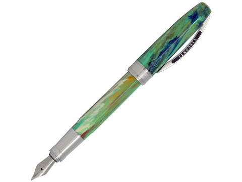 Visconti Visconti Van Gogh Irises Light Green Medium Fountain Pen (#78349) freeshipping - RiNo Distribution