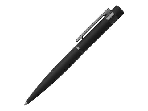 Hugo Boss Hugo Boss Loop Matte Gray and Gunmetal Ballpoint Pen freeshipping - RiNo Distribution