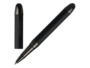 Hugo Boss Hugo Boss Echo Black Roller Ball Pen freeshipping - RiNo Distribution