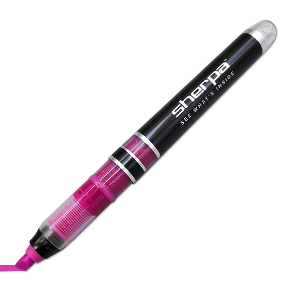 Sherpa Pen Chisel Tip Liquid Highlighter Marker pink