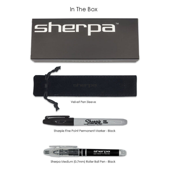 Sherpa Pen Classic Positively Purple Pen/Sharpie Marker Cover