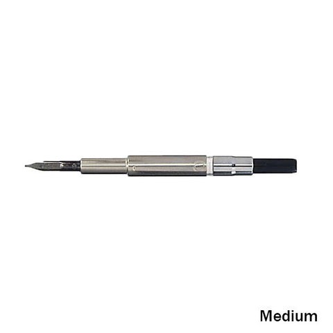 Pilot Pilot Vanishing Point Medium-Point Replacement Nib/Neck/Converter 18K Gold Gunmetal freeshipping - RiNo Distribution