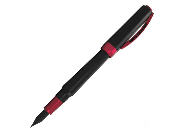 Visconti Visconti Opera Metal Monza Black/Red Medium Fountain Pen (#738ST01) freeshipping - RiNo Distribution