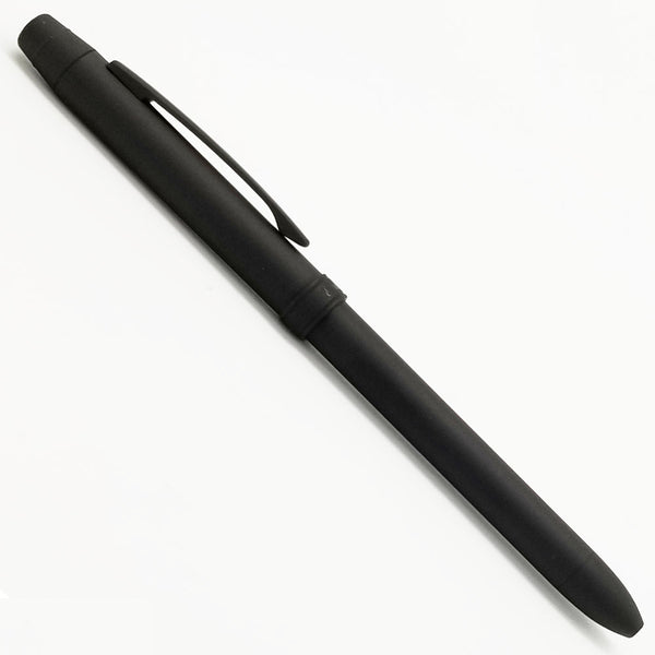 Padrino Padrino Matte Black Multi-Function Pen - Black/Red/.5mm Pencil Made in Japan freeshipping - RiNo Distribution
